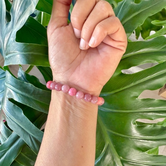 Agate & Hematite bracelet (one) - Picture 4 of 6